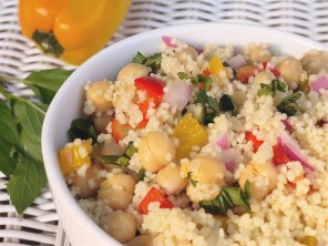 Chickpea Couscous Salad